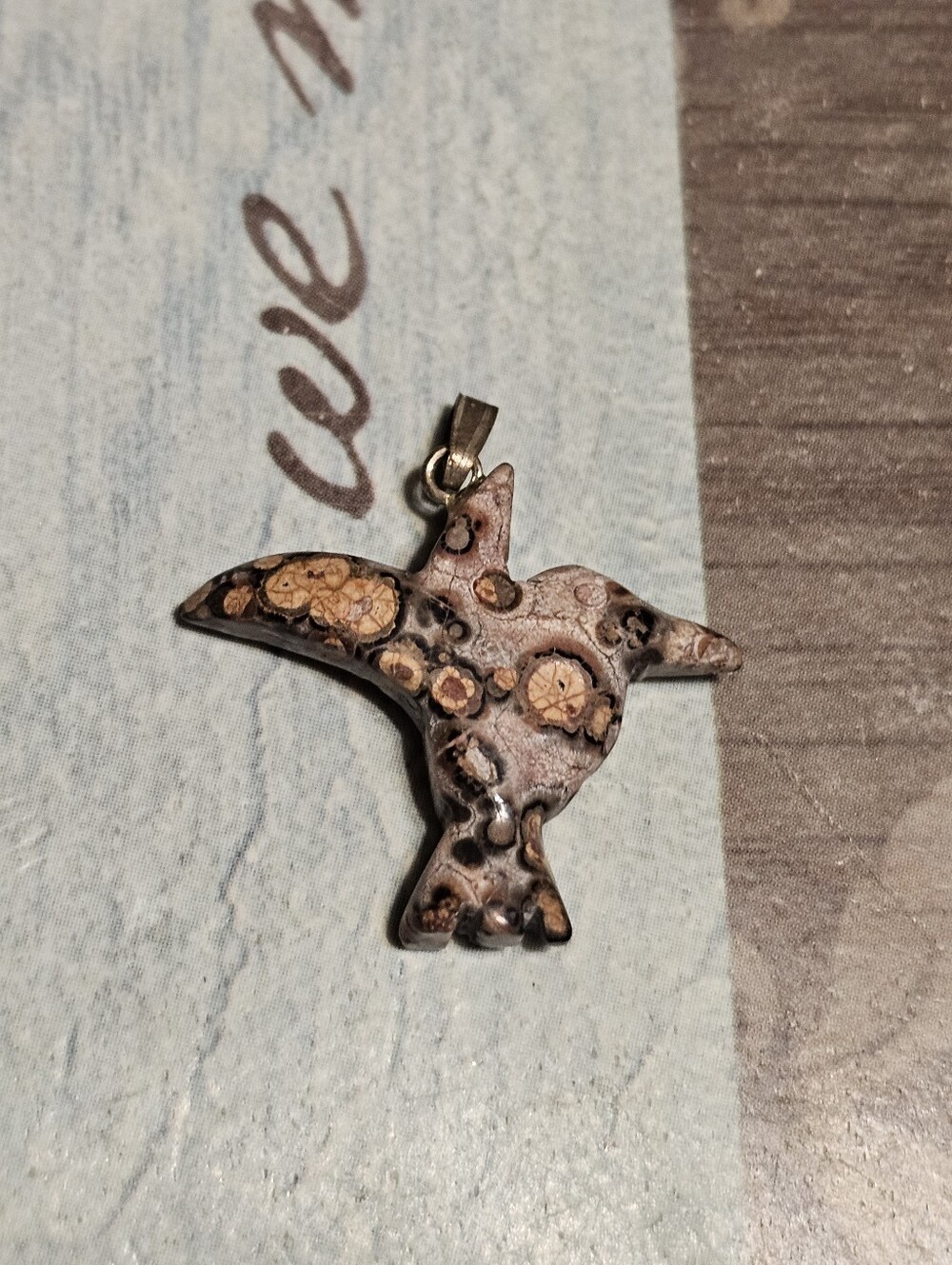 Bird Stone Pendant